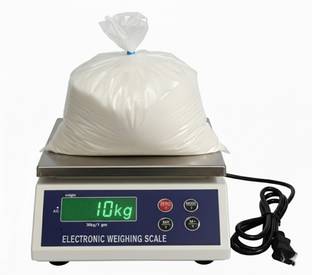 NIVAYO 30KG ELECTRONIC SCALE DOUBLE DISPLAY, RE-CHARGEABLE BATTERY FOR MULTIPURPOSE USE Weighing Scale