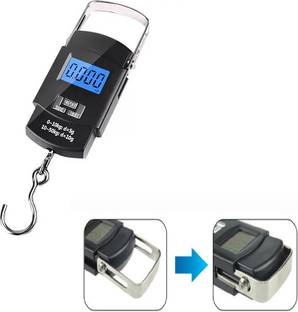 Hanging 50Kg Portable Luggage Weight Machine Digital for Weighing Household Items Weighing Scale