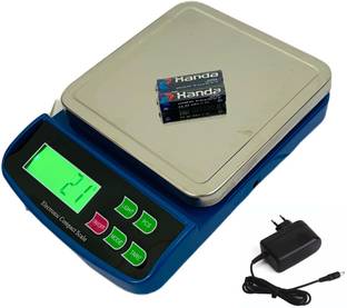 VBR's Group 10Kg Digital Counter Weight Machine With Stainless Steel Top For Kitchen, Home Weighing Scale