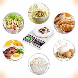 PelBart Durable Kitchen Scale with Clear LCD Screen Weighing Scale