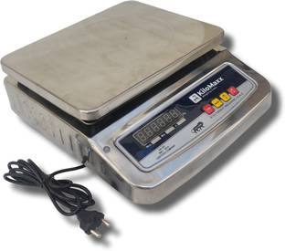 KiloMaxx KM-02, 30Kg Weight Scale With Ultrabright Green Dual Display For Shop etc. Weighing Scale