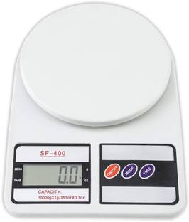 klio Digital weight machine for kitchen food upto 10kg | LCD Display Weighing Scale Weighing Scale