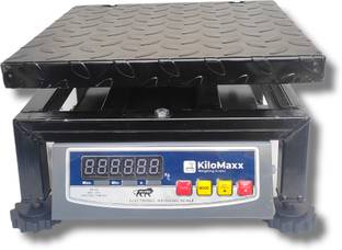 KiloMaxx KM-20, 100kg with EcoSense Technology Double Green Display Kirana Factories Weighing Scale