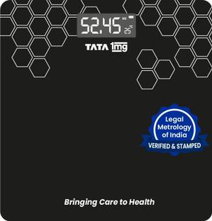 TATA 1mg Digital Weighing Scale, Premium Weighing Machine for Precise Measurement Weighing Scale