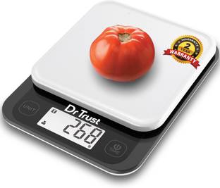 Dr Trust USA Kitchen Scale for Food Weighing 0.1g to 5kg, Digital Weight Machine-528 Weighing Scale