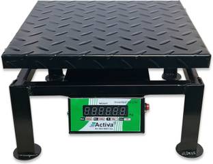 ACTIVA 300kg weight machine for shop|350x350mm size MS|20g accuracy Weighing Scale Weighing Scale