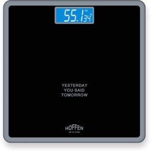 HOFFEN Lite Digital Electronic Personal Weight Machine for Body Weighing Scale