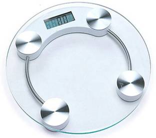 Venus EPS- 2003 Transparent Round Personal Weight Machine for Body Digital Weighing Scale