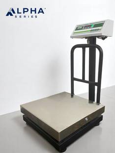 monet Alpha Series 200Kg;SS (16"x16") with upto 48 Hours Battery Backup Weighing Scale