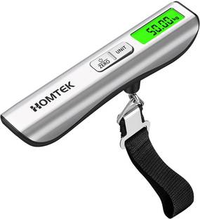HOMTEK Digital Weight Machine for Luggage, Hanging Baggage Luggage Scale with Backlit Weighing Scale