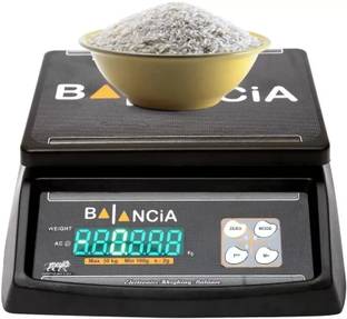 SELMEZ Balancia 30kg Weighing Machines With LED Display, Digital Weight M Weighing Scale