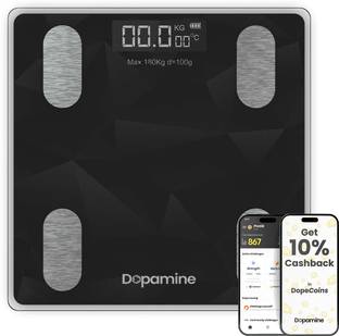 The Cube Weight Machine Smart Analyzer, BMI Weighing Scale with 30 Month Warranty Weighing Scale
