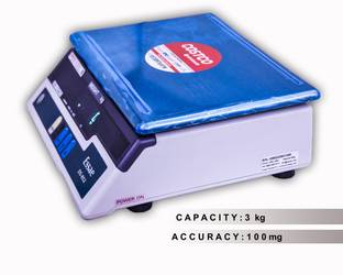 Essae Costco DX 852 3 kg ( For Silver Weighment) Cap : 3Kg Accu : 0.1mg Weighing Scale