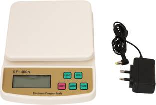 TEFCO SF400A Digital 10 Kg Weight Scale LCD Kitchen Weight Scale (Adaptor Included) Weighing Scale
