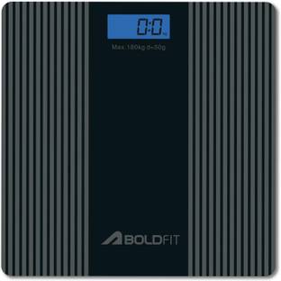 BOLDFIT Weighing Machine Digital Weighing Scale 180kg Weight for Human 3 Year Warranty Weighing Scale