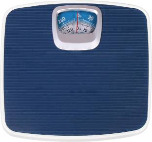 ACU-CHECK Analog Weight Machine, Weight machine for Human Body, Weighing Scale-Blue-130Kg Weighing Scale