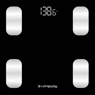 Longway Core 180kg Weight Machine for Home | Digital Bathroom Scale for Human Body Weighing Scale