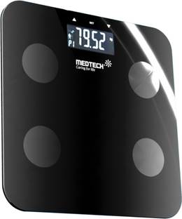 Medtech WS07 Body Composition Machine for Body Weight with 12 Essential Body Parameters Weighing Scale