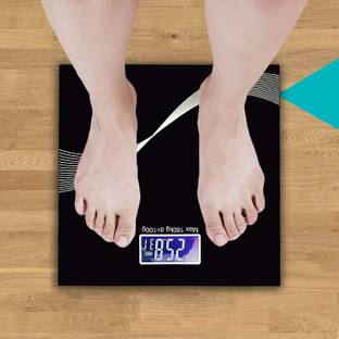 ACU-CHECK Weight Machine, Digital Body Bathroom Scale with Step-On Technology LCD Display Weighing Scale