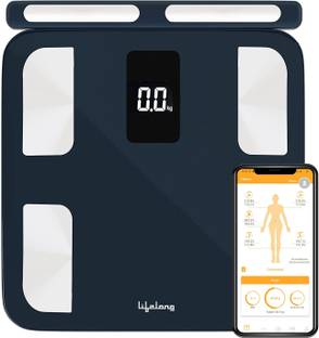 Lifelong 8 electrode Smart Body Fat Scale Weight Machine Weighing Scale