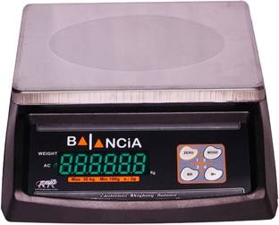 VBR's Group Balancia 30 Kg Counter Rechargeable Weight Machine With USB Cable Weighing Scale
