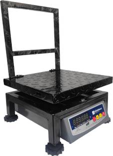KiloMaxx KM-29, 100Kg With Double Green Display For Shop Industrial Uses Corn (12*12") Weighing Scale