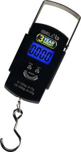 iBELL LS050M Portable Luggage Weight Machine, Digital Display with SS Hook, 50 KG Weighing Scale