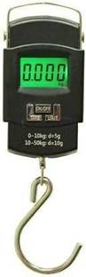 Medroof Portable Luggage Scale 50kg Electronic Digital Suitcase Travel Bag Hanging Weighing Scale