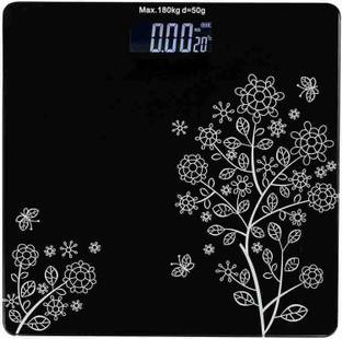 SHREEAAVAD FASHION Heavy Duty Electronic Thick Tempered Glass LCD Display Square Electronic Digital Weighing Machine Weighing Scale