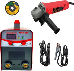 Hillgrove HGCM1220M3 250Amp With 100MM Wheel Diameter Angle Grinder Inverter Welding Machine