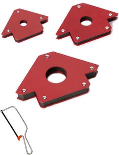 Digital Craft 3Pc 3"4"5"Inch Magnetic Arrow Welding Holder,Hack Saw Inverter Welding Machine