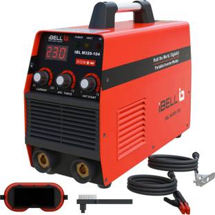 iBELL M320-104,320A with Adjustable Hot Start,Anti-Stick Functions,Arc Force Control Inverter Welding Machine