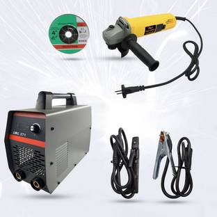 Hillgrove HGCM542M1 271Amp Arc Force Control,With 100MM Wheel Diameter Angle Grinder Inverter Welding Machine