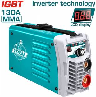 TOTAL 130A Single Phase IGBT Lightweight & Portable For All Your Welding Works TW21306 Inverter Welding Machine
