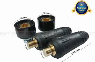 NGWELD Welding Machine Male and Female 35-50 Connector (1 set male and 1 set female ) Inverter Welding Machine