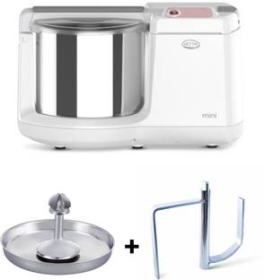 ULTRA Mini 1.25 L (Fortune White) with Atta Kneader & Coconut Scrapper Wet Grinder