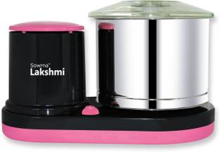 sowrnalakshmi YJ777 PINK AND GREY Wet Grinder