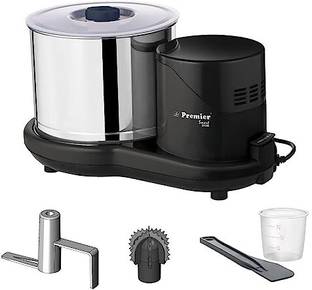 Premier PG 512 SMART wet grinder Wet Grinder 230 V with Coconut Scraper and Dough Kneader Attachment