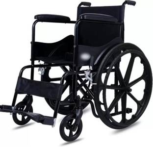 HealthEmate Easy Fold with Seat Belt Mag Wheel Manual Wheelchair