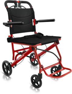 KosmoCare Eco-Glide Lightweight Transporter Wheelchair Manual Wheelchair