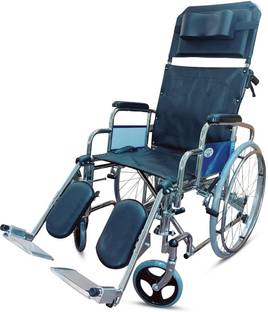 VMS Careline Relax With Foldable (Detachable armrest and footrest) Manual Wheelchair