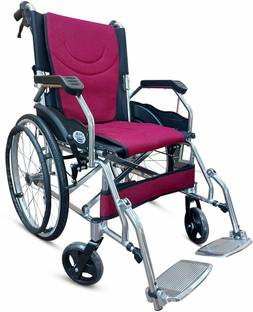 VMS Careline CRUISE Transit Lightweight Wheelchair with Seat belt Manual Wheelchair