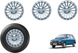 HUDMOZ MARUTI 800- 12 Inches Wheel Caps / Hubcaps Wheel Cover For Maruti 800