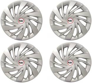 Kunj Autotech 15 Inch Wheel Cover Silver Ertiga Wheel Cover For Universal For Car Universal For Car