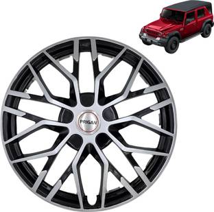 PRIGAN THAR ROXX 18 Inch Wheel Cover Specially Designed for Base Model MX1 and MX3 Wheel Cover For Mahindra Thar