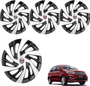 CuboDePlato CDP_Ertiga silver Black 15Inch Wheel Cover For Maruti Ertiga
