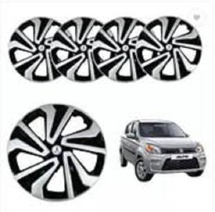 ANiiTEK Corona Desine double colour Wheel Cover For Maruti Alto 800, Zen Lxi