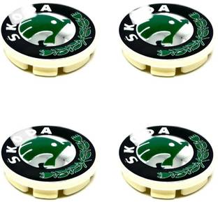 SNTP OGL Quality Wheel Cap/Wheel Hub Cap for Skoda All Model 4Pc 56MM IZD 601 151A Wheel Cover For Skoda Laura 1Z3 2 TDI, Octavia RS245 Petrol, Fabia 1.2 TDI, Superb, Yeti
