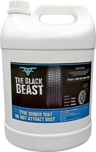 THE BLACK BEAST Economical Tire Shiner 5 L Wheel Tire Cleaner