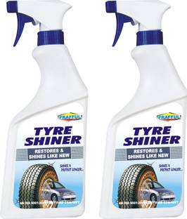 PRAFFUL Tyre cleaner and shiner 500 ml Wheel Tire Cleaner